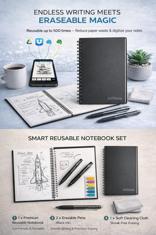 Smart Reusable Notebook